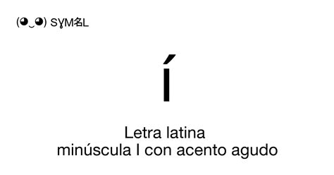 Letra y minúscula con acento agudo .